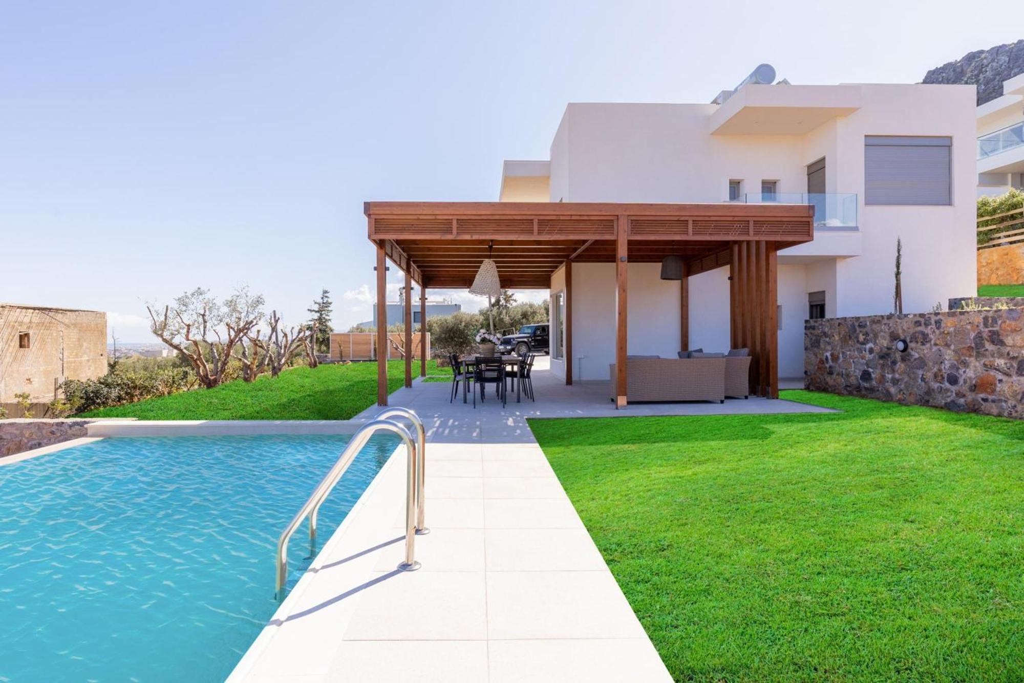 Luxury Villa U Kokkini Hani Buitenkant foto