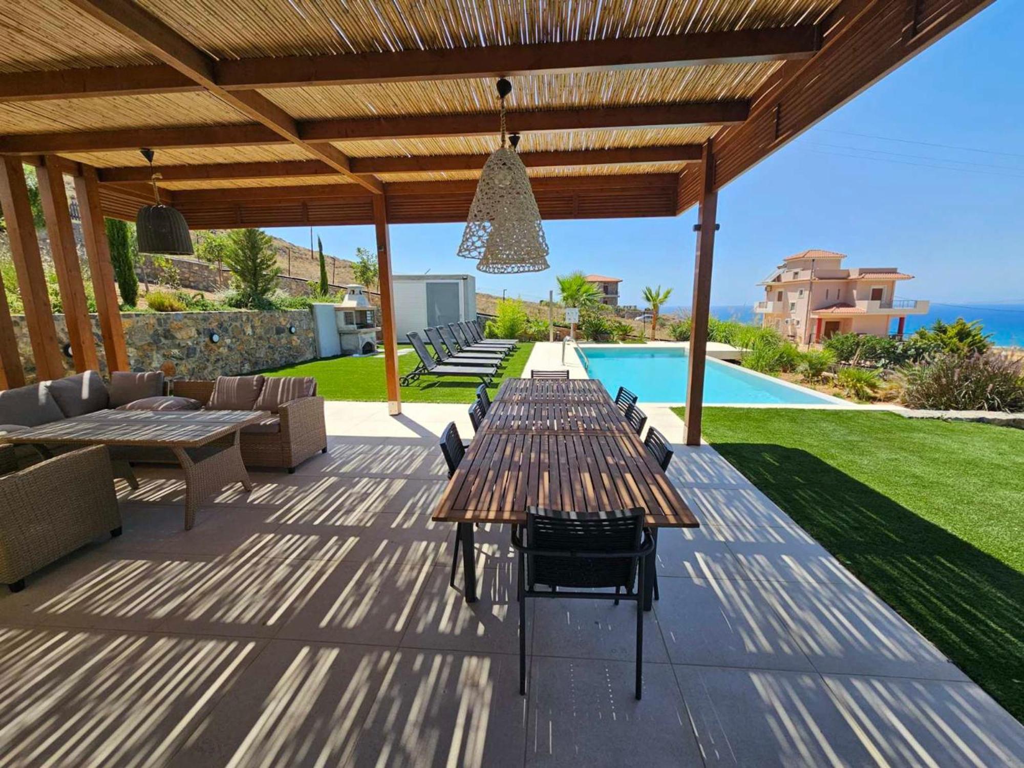 Luxury Villa U Kokkini Hani Buitenkant foto
